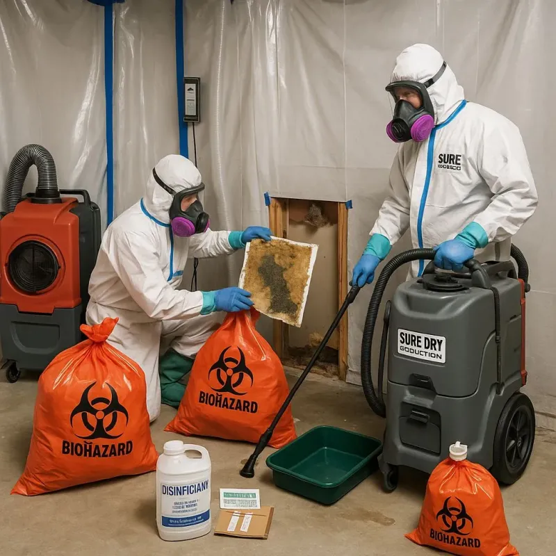 Contaminated Water Handling Protocols process in San Bruno, CA