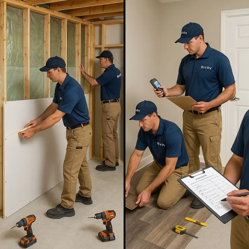 Repairs and Reconstruction process in San Bruno, CA